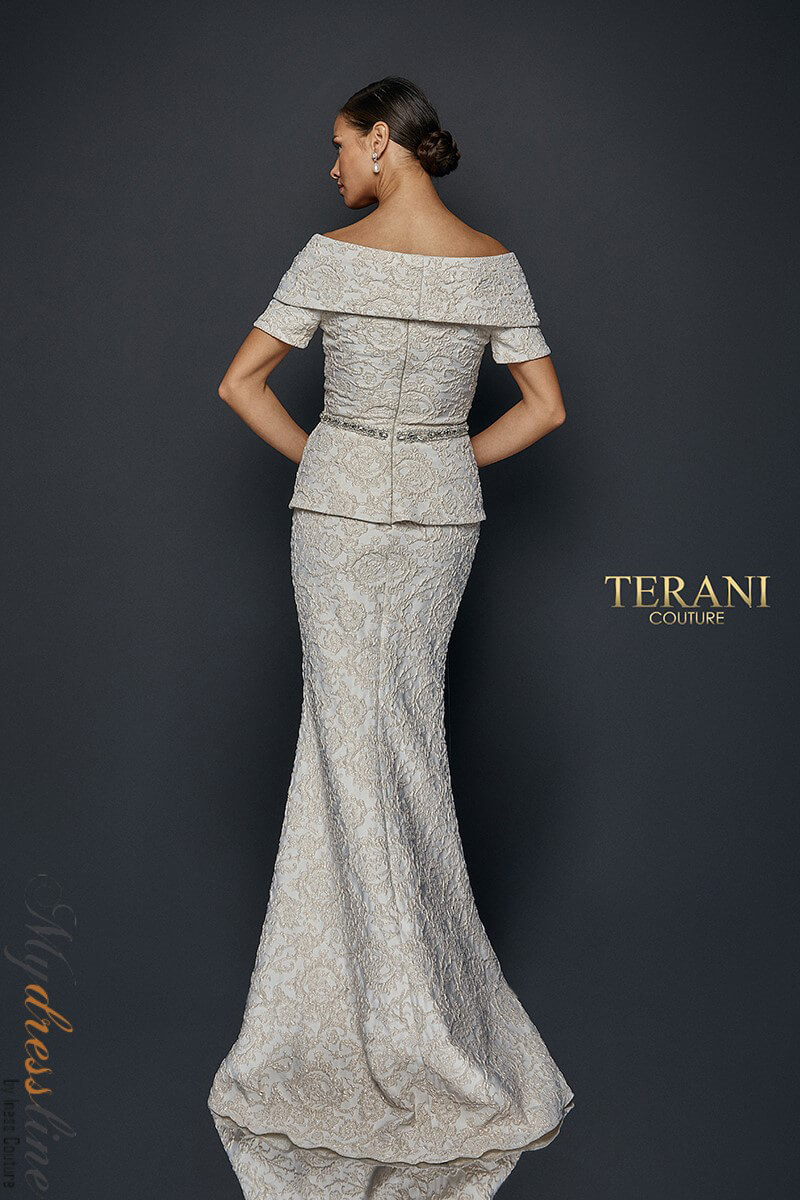 Formal Long Mother of the Bride Dress by Terani Couture 1921M0727