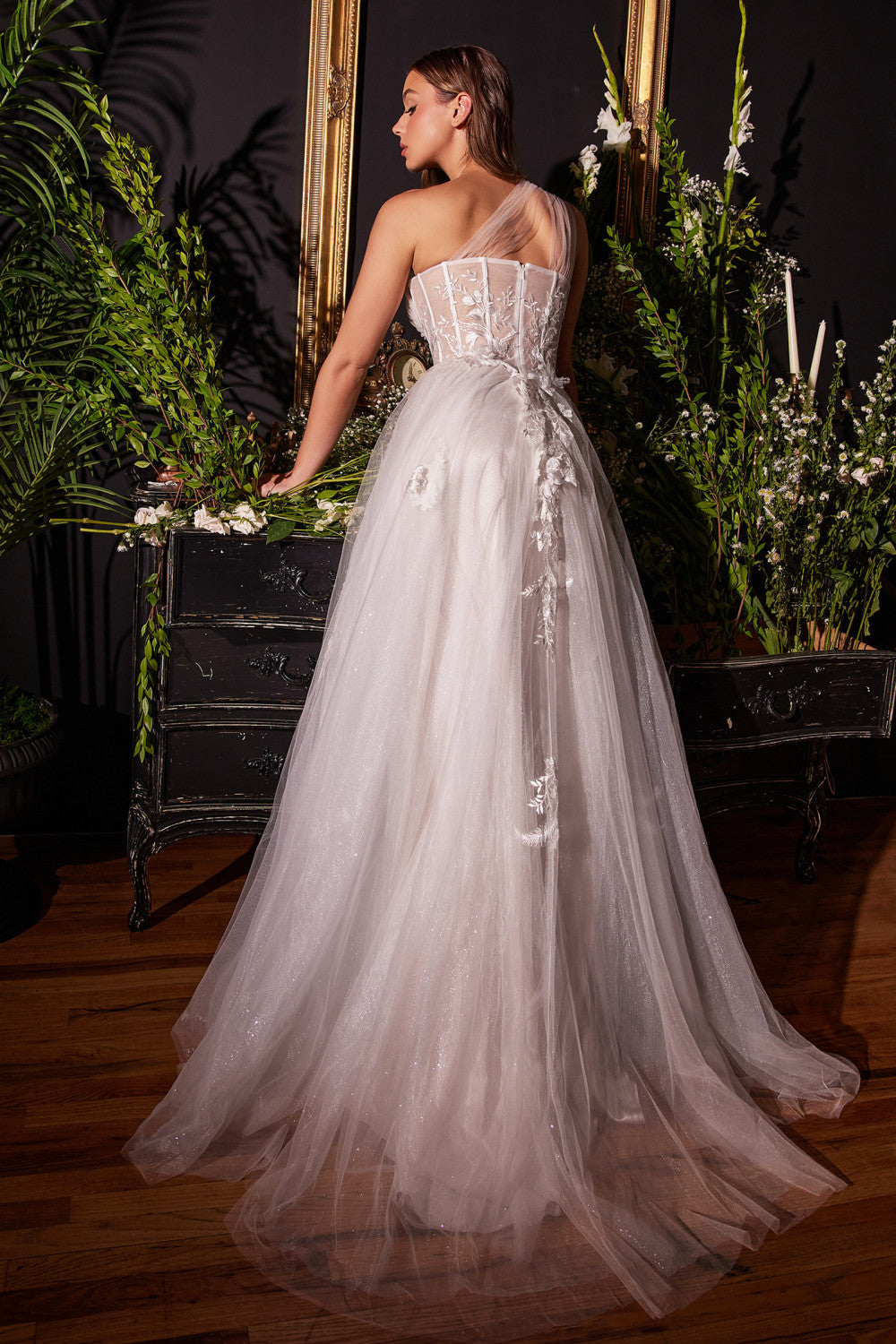 Andrea & Leo A1053W Strapless Long A-Line Wedding Gown