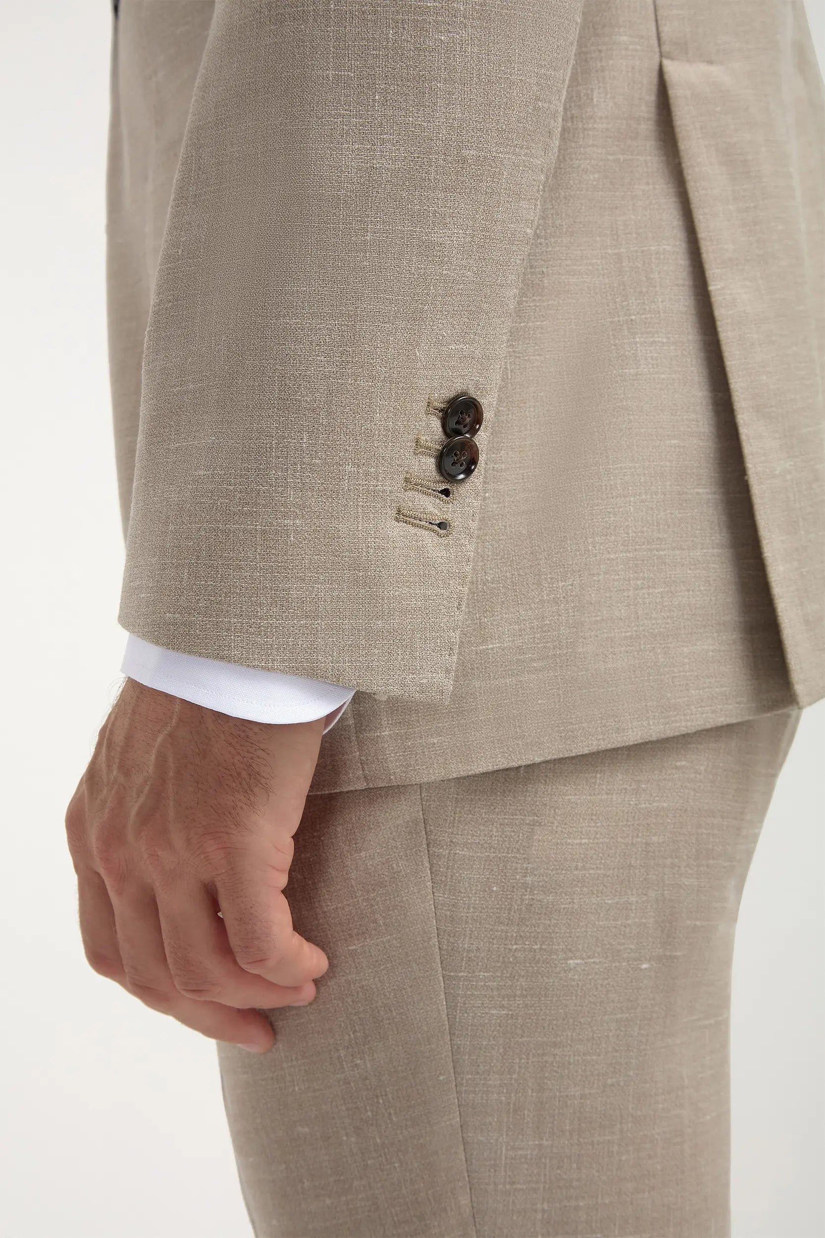 Beige Suit - Made in Italy