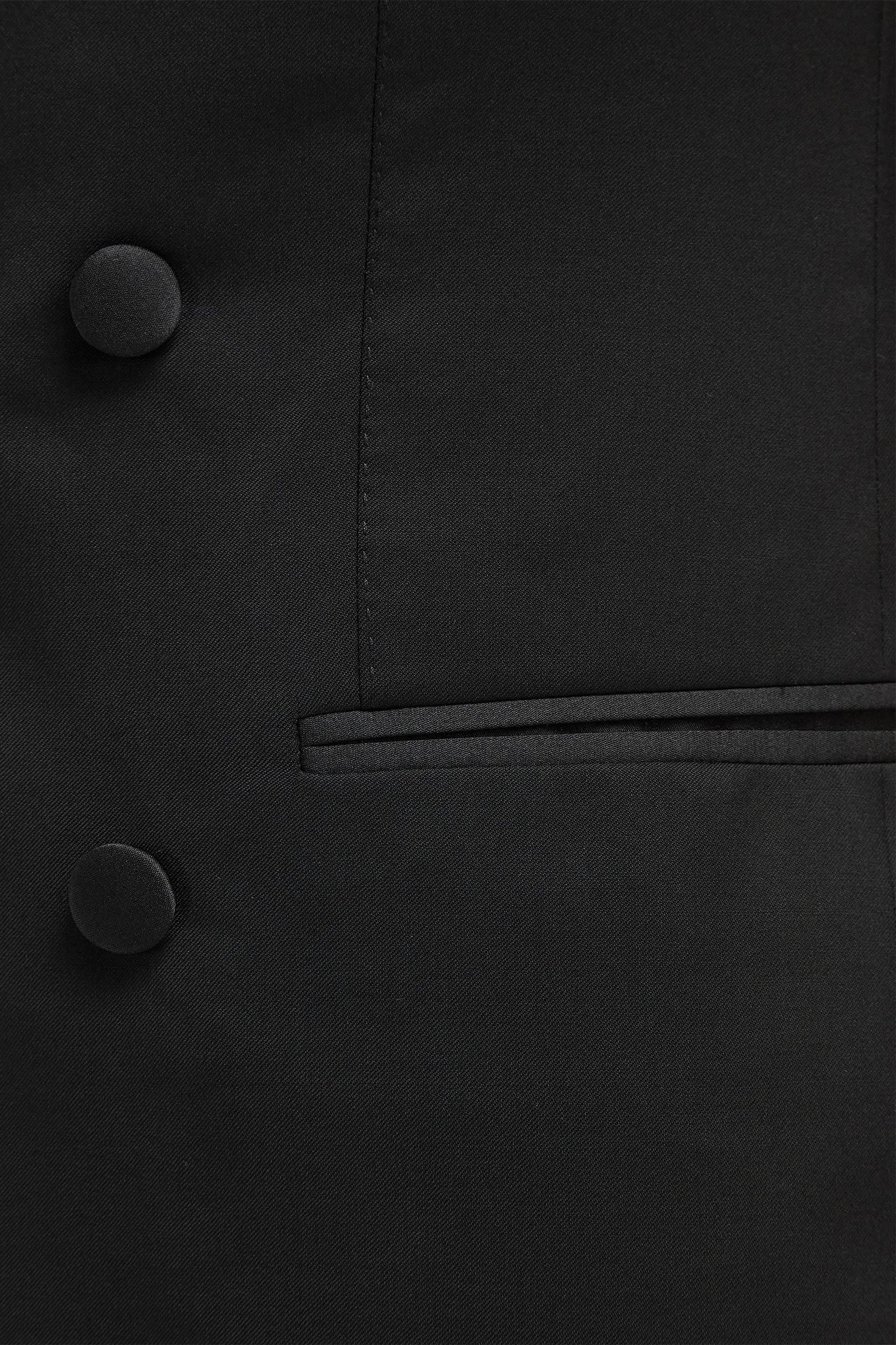 Black double breasted tuxedo - Made in Italy