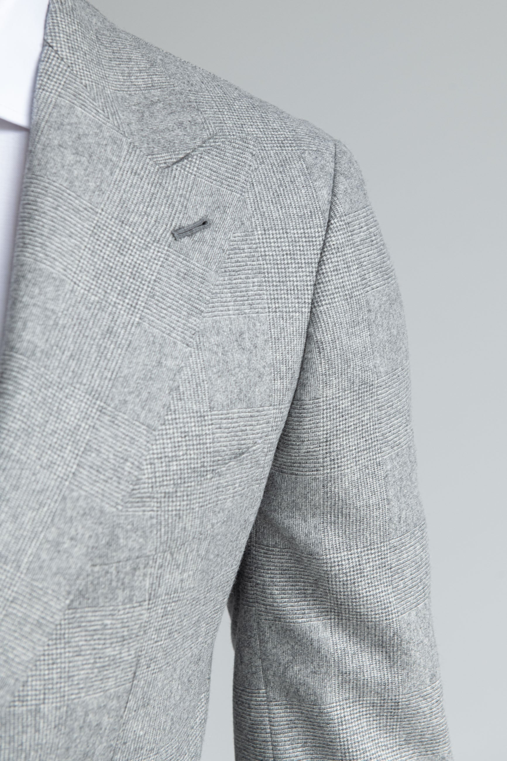 Grey Prince of Wales suit "Soragna Capsule Collection" - Made in Italy